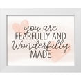 thumbnail image 1 of Allen, Kimberly 18x15 White Modern Wood Framed Museum Art Print Titled - Wonderfully Made, 1 of 4