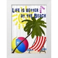 thumbnail image 1 of Allen, Kimberly 18x24 White Modern Wood Framed Museum Art Print Titled - Life is Better, 1 of 4