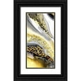 thumbnail image 1 of Allen, Kimberly 18x32 Black Ornate Wood Framed with Double Matting Museum Art Print Titled - Agate Leopard 1, 1 of 4