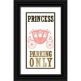 thumbnail image 1 of Allen, Kimberly 18x32 Black Ornate Wood Framed with Double Matting Museum Art Print Titled - Princess Parking 1, 1 of 4