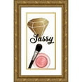 thumbnail image 1 of Allen, Kimberly 18x32 Gold Ornate Wood Framed with Double Matting Museum Art Print Titled - Diva 3, 1 of 4