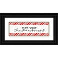 thumbnail image 1 of Allen, Kimberly 18x9 Black Ornate Wood Framed with Double Matting Museum Art Print Titled - May Your Christmas be Sweet, 1 of 4