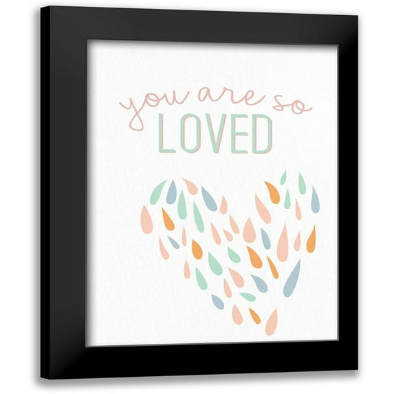 Allen, Kimberly 19x24 Black Modern Framed Museum Art Print Titled - Amazing Things 3