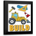 thumbnail image 1 of Allen, Kimberly 19x24 Black Modern Framed Museum Art Print Titled - Build 1, 1 of 5