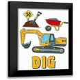 thumbnail image 1 of Allen, Kimberly 19x24 Black Modern Framed Museum Art Print Titled - Build 3, 1 of 5