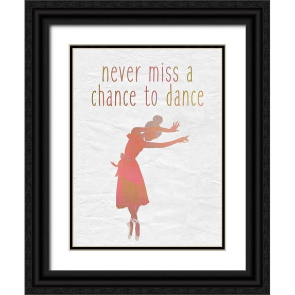 Allen, Kimberly 19x24 Black Ornate Wood Framed with Double Matting Museum Art Print Titled - Dance B