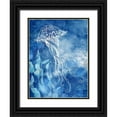 thumbnail image 1 of Allen, Kimberly 19x24 Black Ornate Wood Framed with Double Matting Museum Art Print Titled - White Sea Creatures 1, 1 of 4