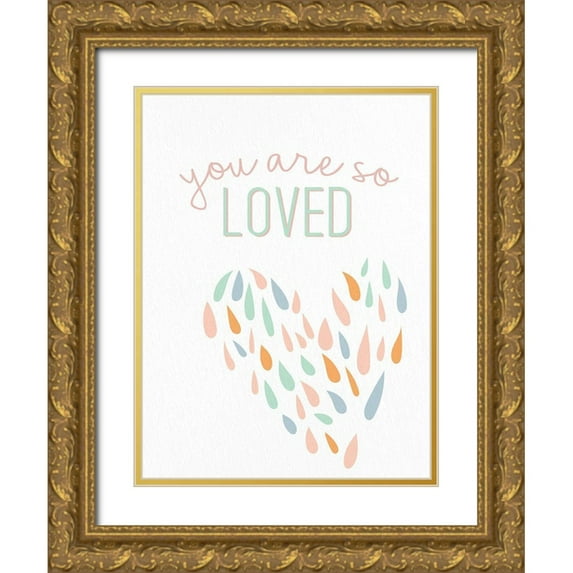 Allen, Kimberly 19x24 Gold Ornate Wood Framed with Double Matting Museum Art Print Titled - Amazing Things 3