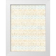thumbnail image 1 of Allen, Kimberly 19x24 White Modern Wood Framed Museum Art Print Titled - Golden Day Pattern, 1 of 4