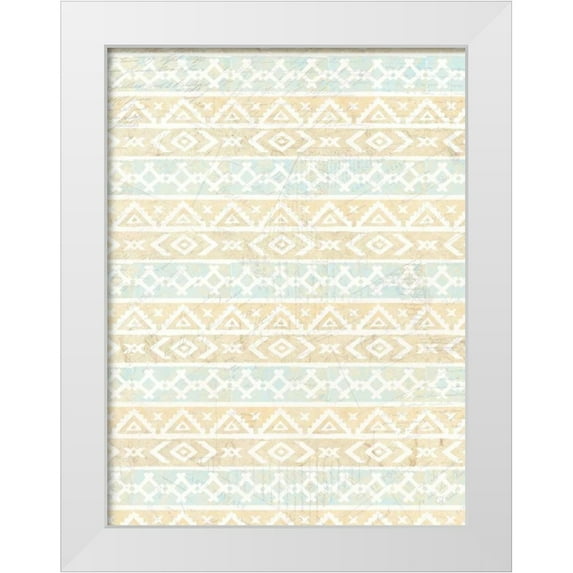 Allen, Kimberly 19x24 White Modern Wood Framed Museum Art Print Titled - Golden Day Pattern