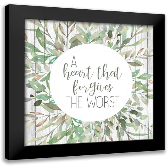 Allen, Kimberly 20x20 Black Modern Framed Museum Art Print Titled - Always Pray 2