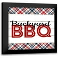 thumbnail image 1 of Allen, Kimberly 20x20 Black Modern Framed Museum Art Print Titled - Backyard BBQ, 1 of 5