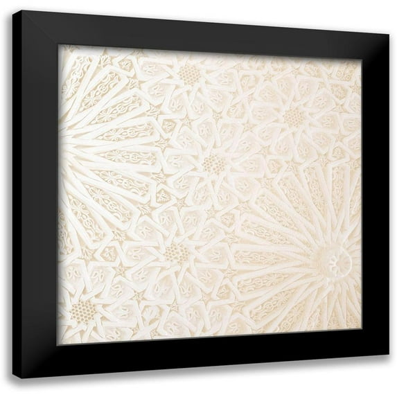 Allen, Kimberly 20x20 Black Modern Framed Museum Art Print Titled - Lace 3