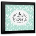 thumbnail image 1 of Allen, Kimberly 20x20 Black Modern Framed Museum Art Print Titled - Never Lose Hope, 1 of 5