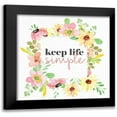 thumbnail image 1 of Allen, Kimberly 20x20 Black Modern Framed Museum Art Print Titled - Simple Life, 1 of 5