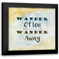 thumbnail image 1 of Allen, Kimberly 20x20 Black Modern Framed Museum Art Print Titled - Wander 1, 1 of 5