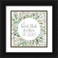 thumbnail image 1 of Allen, Kimberly 20x20 Black Ornate Wood Framed with Double Matting Museum Art Print Titled - Always Pray 2, 1 of 4