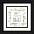 thumbnail image 1 of Allen, Kimberly 20x20 Black Ornate Wood Framed with Double Matting Museum Art Print Titled - Best Mom, 1 of 4