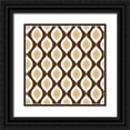 thumbnail image 1 of Allen, Kimberly 20x20 Black Ornate Wood Framed with Double Matting Museum Art Print Titled - Global Pattern 2, 1 of 4