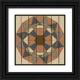 thumbnail image 1 of Allen, Kimberly 20x20 Black Ornate Wood Framed with Double Matting Museum Art Print Titled - Global Star 1, 1 of 4