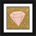 thumbnail image 1 of Allen, Kimberly 20x20 Black Ornate Wood Framed with Double Matting Museum Art Print Titled - Love Glitter 2, 1 of 4