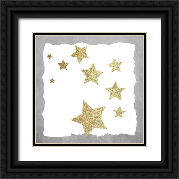 Allen, Kimberly 20x20 Black Ornate Wood Framed with Double Matting Museum Art Print Titled - Twinkle Twinkle 2