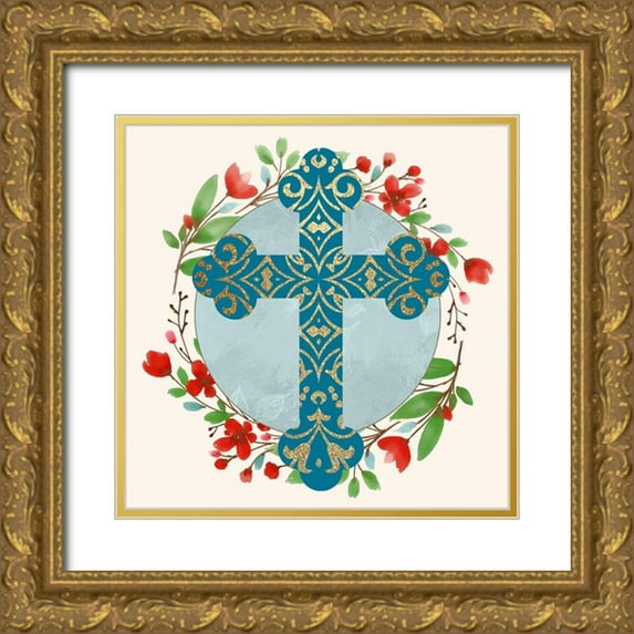 Allen, Kimberly 20x20 Gold Ornate Wood Framed with Double Matting Museum Art Print Titled - In Love 2