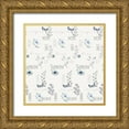 thumbnail image 1 of Allen, Kimberly 20x20 Gold Ornate Wood Framed with Double Matting Museum Art Print Titled - Inspiration Bedding, 1 of 4