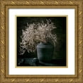 thumbnail image 1 of Allen, Kimberly 20x20 Gold Ornate Wood Framed with Double Matting Museum Art Print Titled - Stone Vase Shadow, 1 of 4