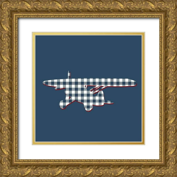 Allen, Kimberly 20x20 Gold Ornate Wood Framed with Double Matting Museum Art Print Titled - Up 4