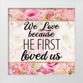thumbnail image 1 of Allen, Kimberly 20x20 White Modern Wood Framed Museum Art Print Titled - Faith Hope and Love 3, 1 of 4