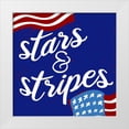 thumbnail image 1 of Allen, Kimberly 20x20 White Modern Wood Framed Museum Art Print Titled - Happy 4th 3, 1 of 4