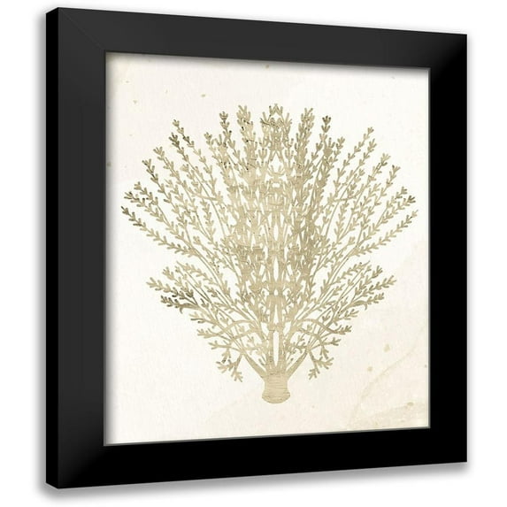 Allen, Kimberly 20x24 Black Modern Framed Museum Art Print Titled - Coral Hue 2