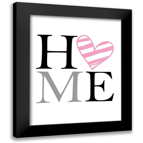 Allen, Kimberly 20x24 Black Modern Framed Museum Art Print Titled - Love Home 3