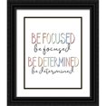 thumbnail image 1 of Allen, Kimberly 20x24 Black Ornate Wood Framed with Double Matting Museum Art Print Titled - Be Focused V2, 1 of 4