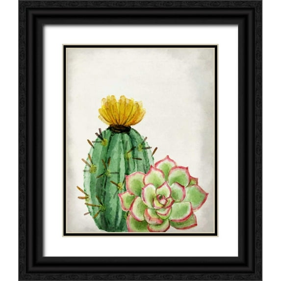 Allen, Kimberly 20x24 Black Ornate Wood Framed with Double Matting Museum Art Print Titled - In the Desert 2