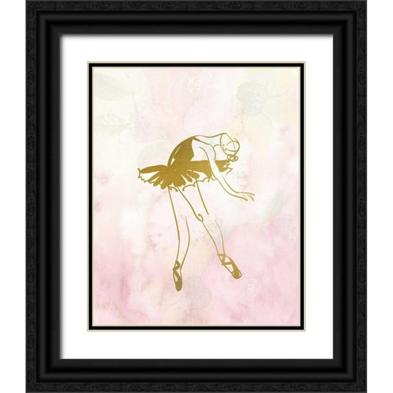Allen, Kimberly 20x24 Black Ornate Wood Framed with Double Matting Museum Art Print Titled - Movement 3