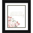 thumbnail image 1 of Allen, Kimberly 20x24 Black Ornate Wood Framed with Double Matting Museum Art Print Titled - Never Stop Dreaming, 1 of 4