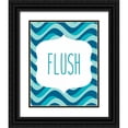 thumbnail image 1 of Allen, Kimberly 20x24 Black Ornate Wood Framed with Double Matting Museum Art Print Titled - Ocean Waves 2, 1 of 4