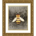 thumbnail image 1 of Allen, Kimberly 20x24 Gold Ornate Wood Framed with Double Matting Museum Art Print Titled - Bee Charmer 1, 1 of 4