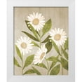 thumbnail image 1 of Allen, Kimberly 20x24 White Modern Wood Framed Museum Art Print Titled - Daisies 1, 1 of 4
