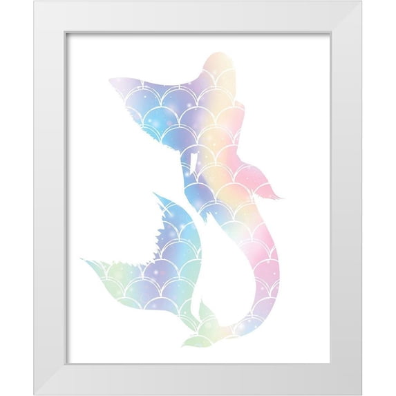 Allen, Kimberly 20x24 White Modern Wood Framed Museum Art Print Titled - Dream Higher 1