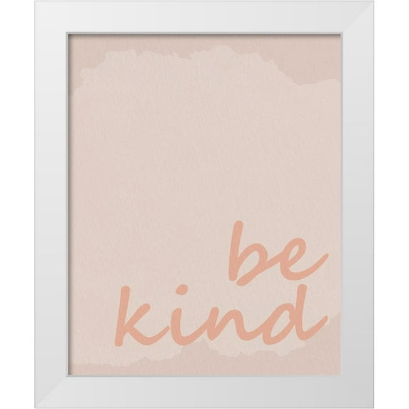 Allen, Kimberly 20x24 White Modern Wood Framed Museum Art Print Titled - Kind Vibes 1