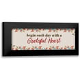 thumbnail image 1 of Allen, Kimberly 24x12 Black Modern Framed Museum Art Print Titled - Begin Each Day, 1 of 5