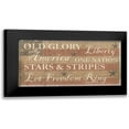 thumbnail image 1 of Allen, Kimberly 24x14 Black Modern Framed Museum Art Print Titled - Americana 6, 1 of 5