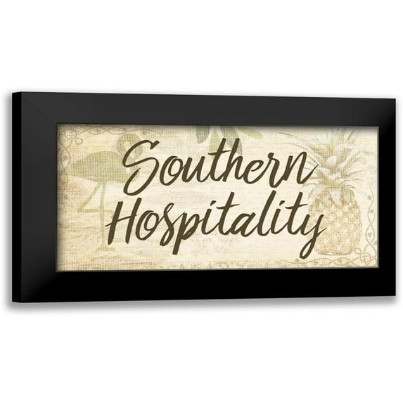 Allen, Kimberly 24x14 Black Modern Framed Museum Art Print Titled - Southern Charm 5