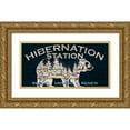 thumbnail image 1 of Allen, Kimberly 24x14 Gold Ornate Wood Framed with Double Matting Museum Art Print Titled - Hibernation Station, 1 of 4