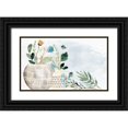 thumbnail image 1 of Allen, Kimberly 24x16 Black Ornate Wood Framed with Double Matting Museum Art Print Titled - Flower Vases 1, 1 of 4