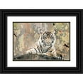 thumbnail image 1 of Allen, Kimberly 24x17 Black Ornate Wood Framed with Double Matting Museum Art Print Titled - Tiger Love, 1 of 4