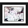 thumbnail image 1 of Allen, Kimberly 24x19 Black Ornate Wood Framed with Double Matting Museum Art Print Titled - Iridescent Floral 2, 1 of 4